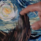 Van Gogh’s Starry Night Interactive by Petros Vrellis [openFrameworks, iPad]