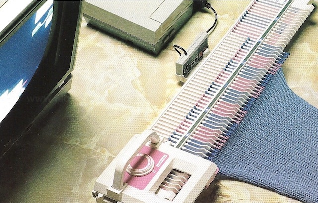 Nintendos plans for a NES knitting machine –