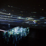 Power of One #Point – Refracting laser light installation by Shohei Fujimoto