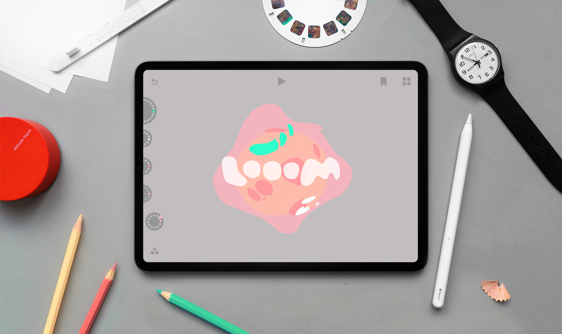 Looom – Flipbook animation app for the iPad, reimagined –  
